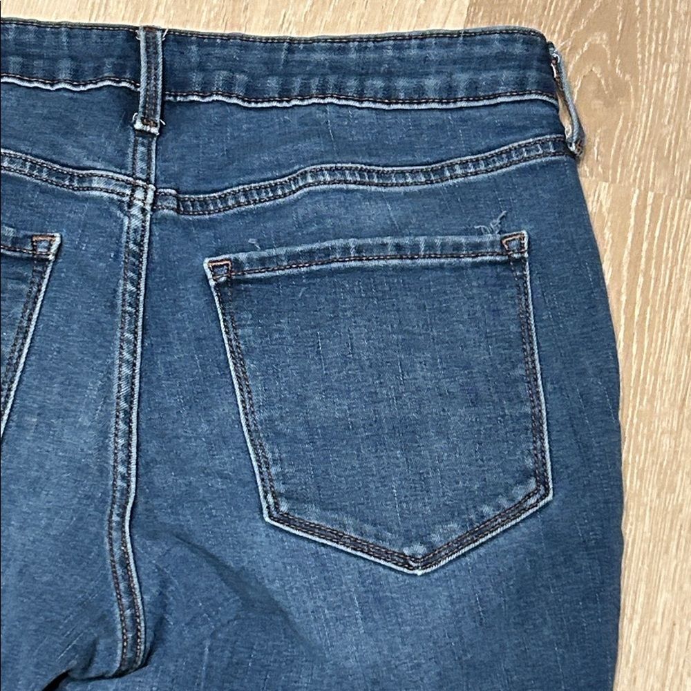 Old Navy Pop Icon Mid Rise Skinny Denim Jeans Sz 12 - Picture 8 of 8